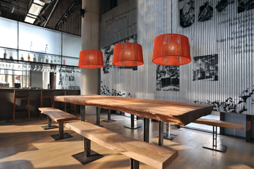 DRUM - LED handmade rope pendant lamp by Olé Lighting - view 3